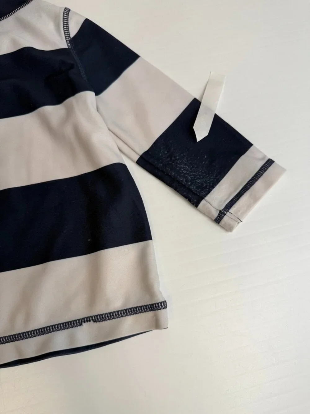 Janie And Jack Rash Guard Baby 6 Month Stripe UPF Beach Pool Swim Shirt Party Go